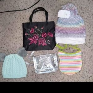 Girls Accessories Lot, NWT, NWOT, and Very Gently Loved